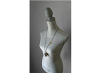 Load image into Gallery viewer, 24. Elegy Feather Necklace with Engraved Dangle
