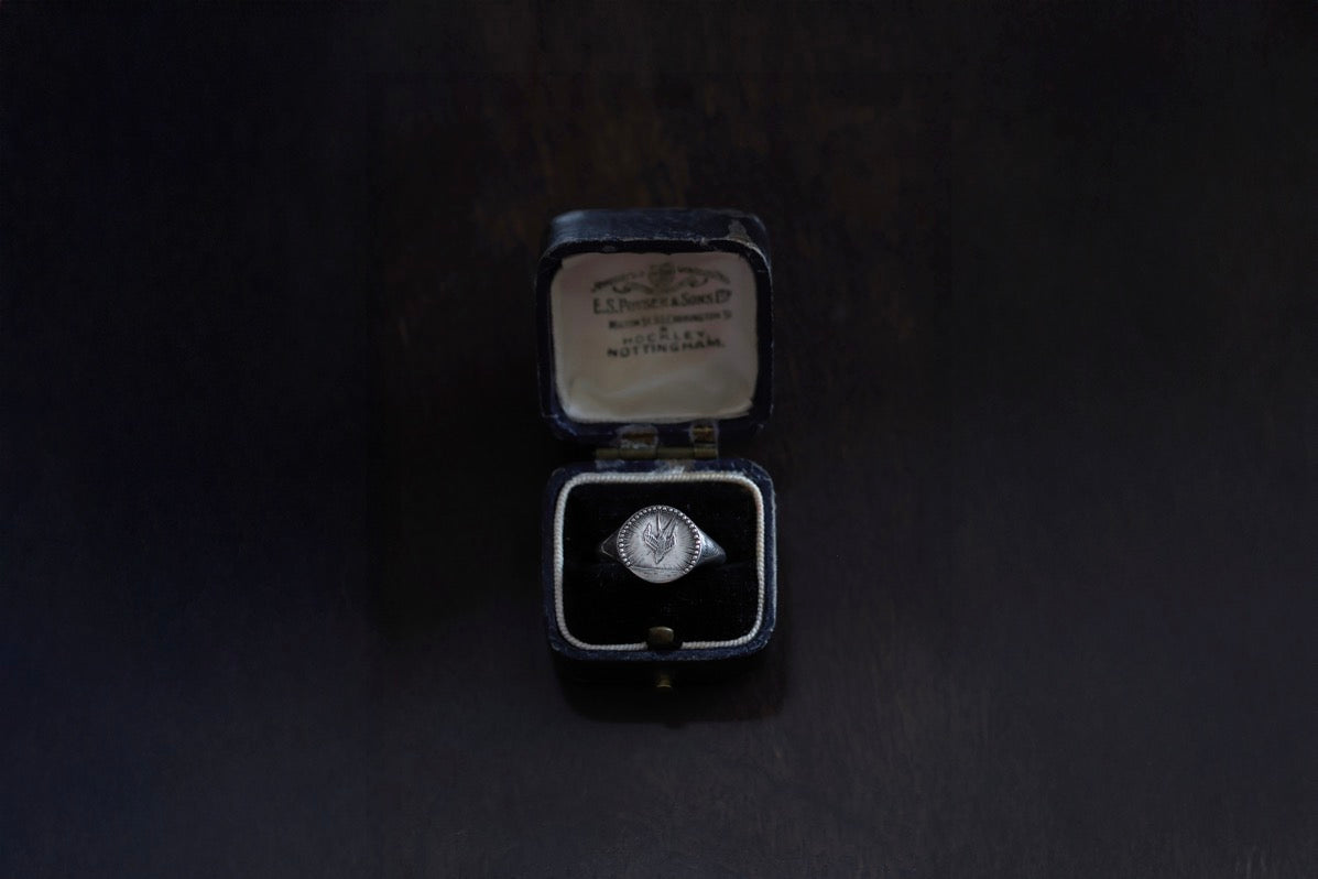 No. 01 ~ Alchemy Engraved Signet Ring