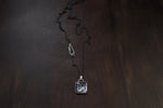 Load image into Gallery viewer, No. 23 ~ Square Footprints Necklace {preview}
