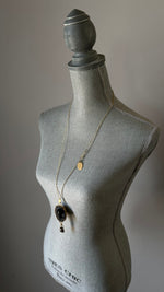 Load image into Gallery viewer, 06. Black Dove Sapphire Necklace
