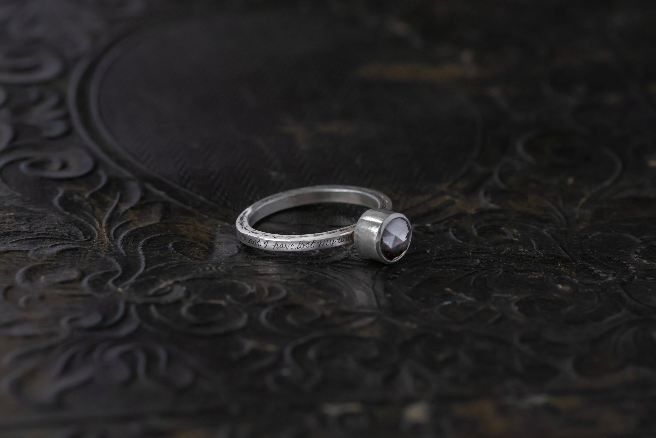 No. 6 ~ Engraved Diamond Ring {preview}