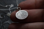 Load image into Gallery viewer, No. 6 ~ Oval Remembrance Token Necklace, 18 in. Chain
