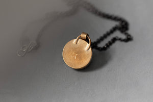 08. Rounded Skully Engraved Necklace