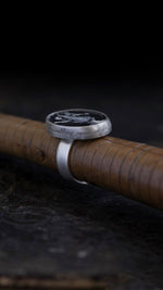 Load image into Gallery viewer, Sleepwalker in Milkweed | Ring {Size 8}
