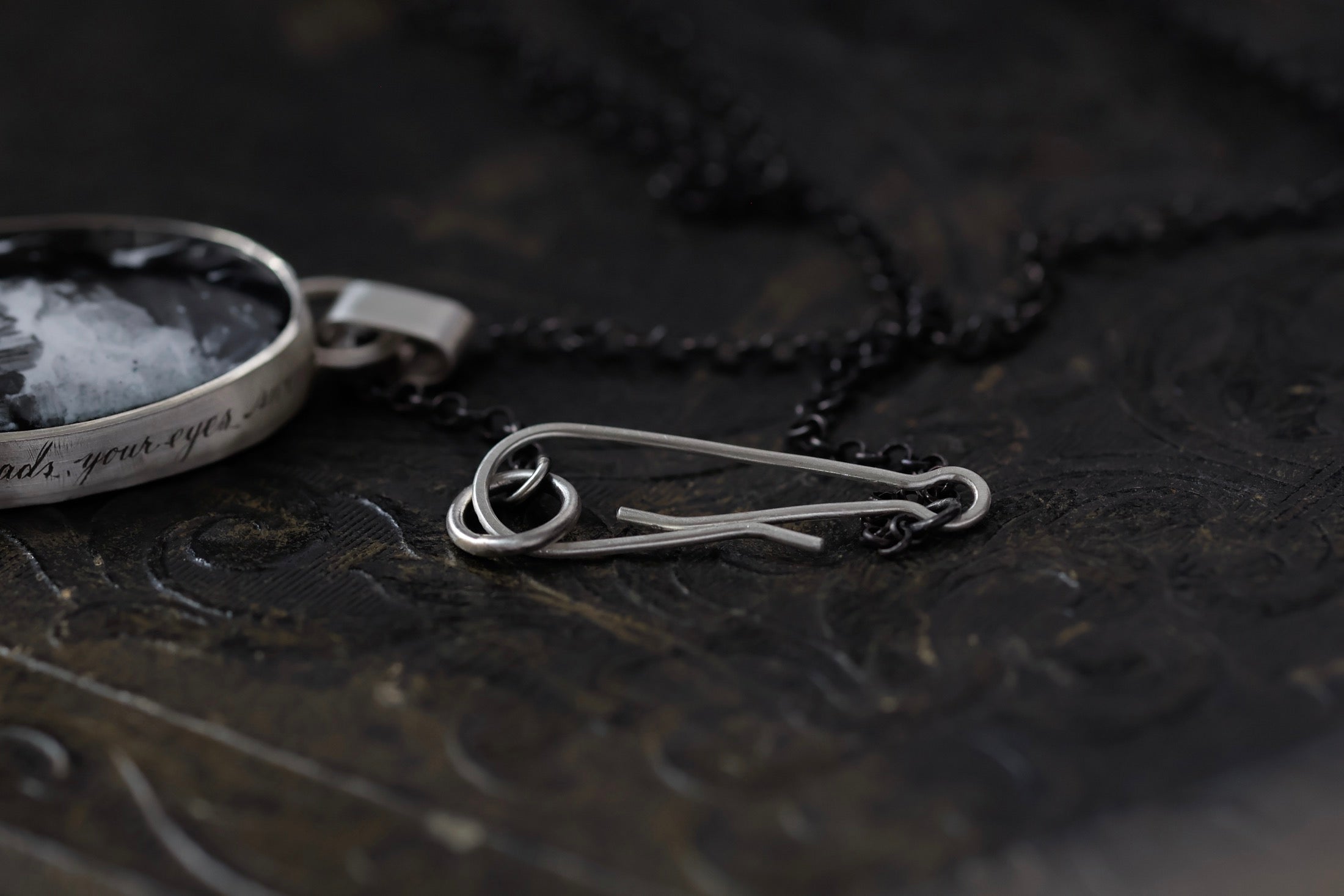 No. 4 ~ Large Oval Astroid Necklace {preview}