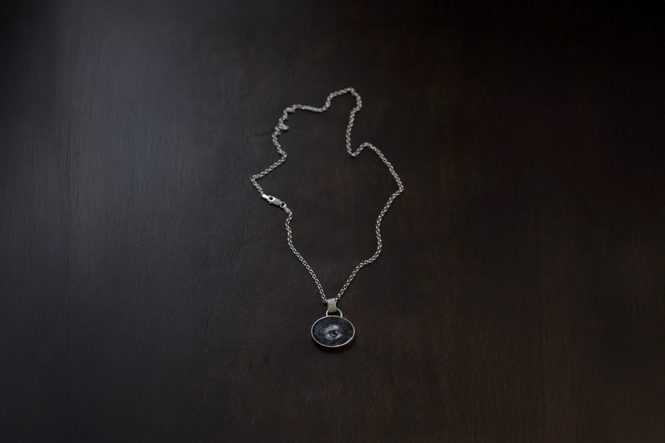 No. 21 ~ Small Evil Eye Necklace {preview}