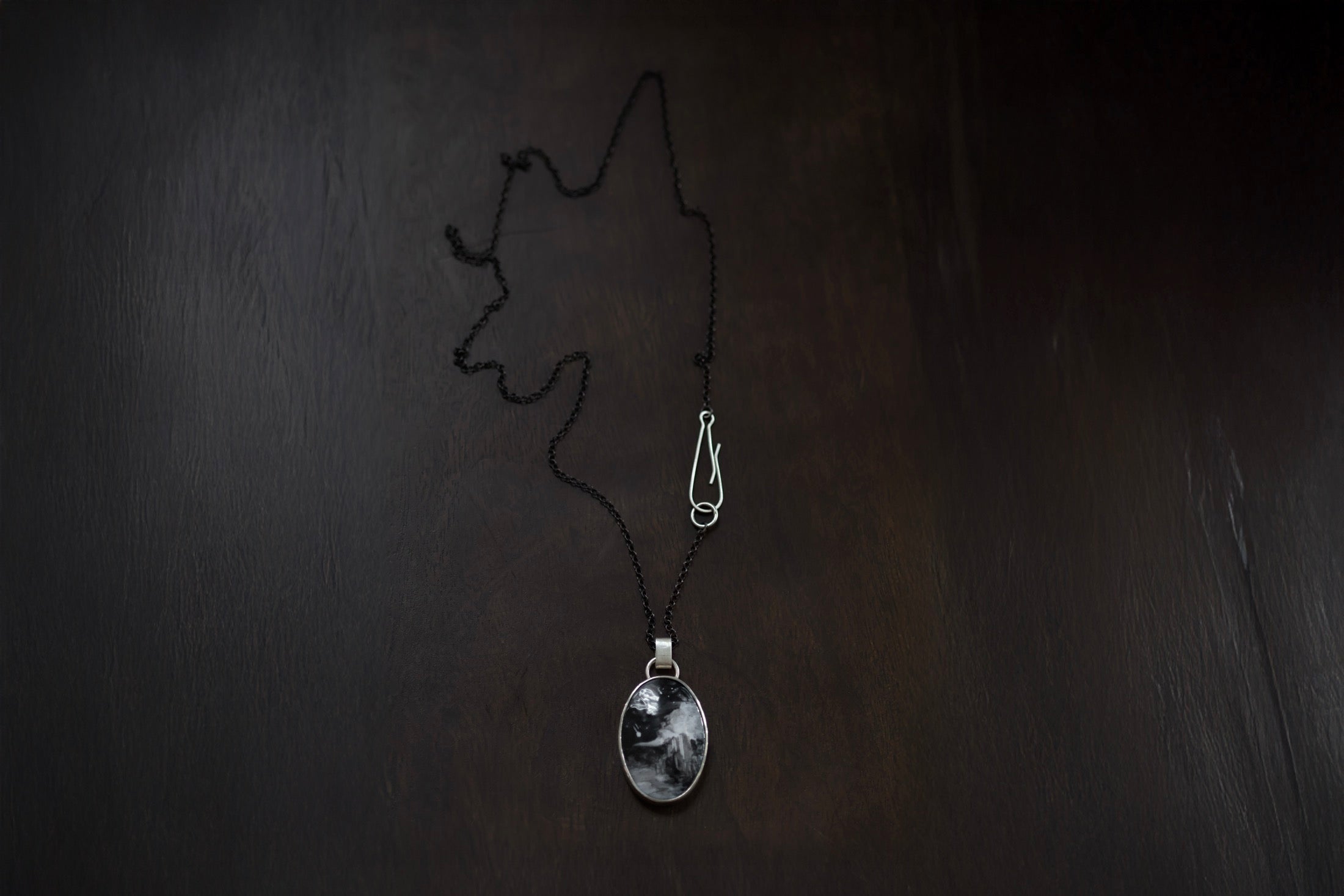 No. 4 ~ Large Oval Astroid Necklace {preview}