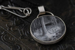 Load image into Gallery viewer, No. 13 ~ Large Footprints Necklace {preview}
