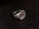 Load image into Gallery viewer, No. 25 - End of Days Sculpted Asteroid Signet Ring | Size 10
