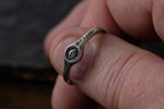 Load image into Gallery viewer, No. 25 ~ Tiny Eye Signet Ring {preview}
