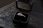 Load image into Gallery viewer, No. 24 ~ Tiny Engraved Skull Signet Ring {preview}
