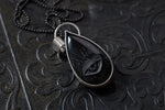 Load image into Gallery viewer, No. 10 ~ Jet Eye of Providence Necklace {preview}
