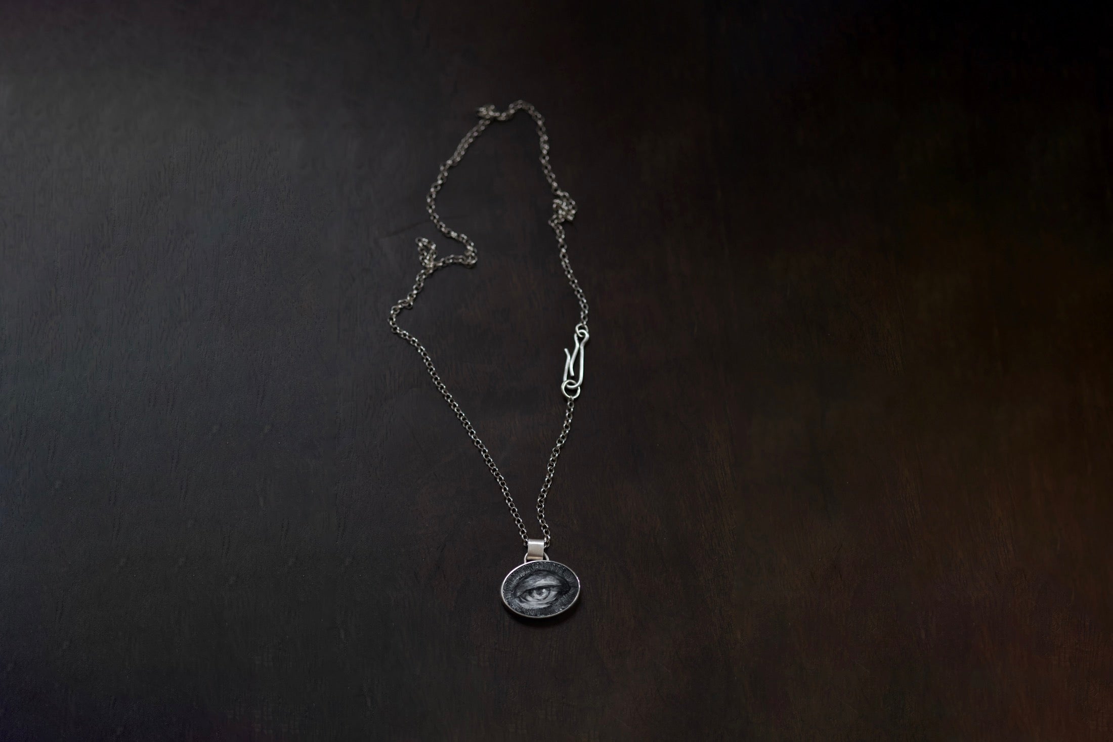 No. 12 ~ Large Eye of Providence Necklace {preview}