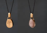 Load image into Gallery viewer, 12. Lily of the Valley Pink Quartz Necklace
