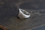 Load image into Gallery viewer, No. 28 ~ Well Shit – Sculpted Signet Ring {size 8.5}
