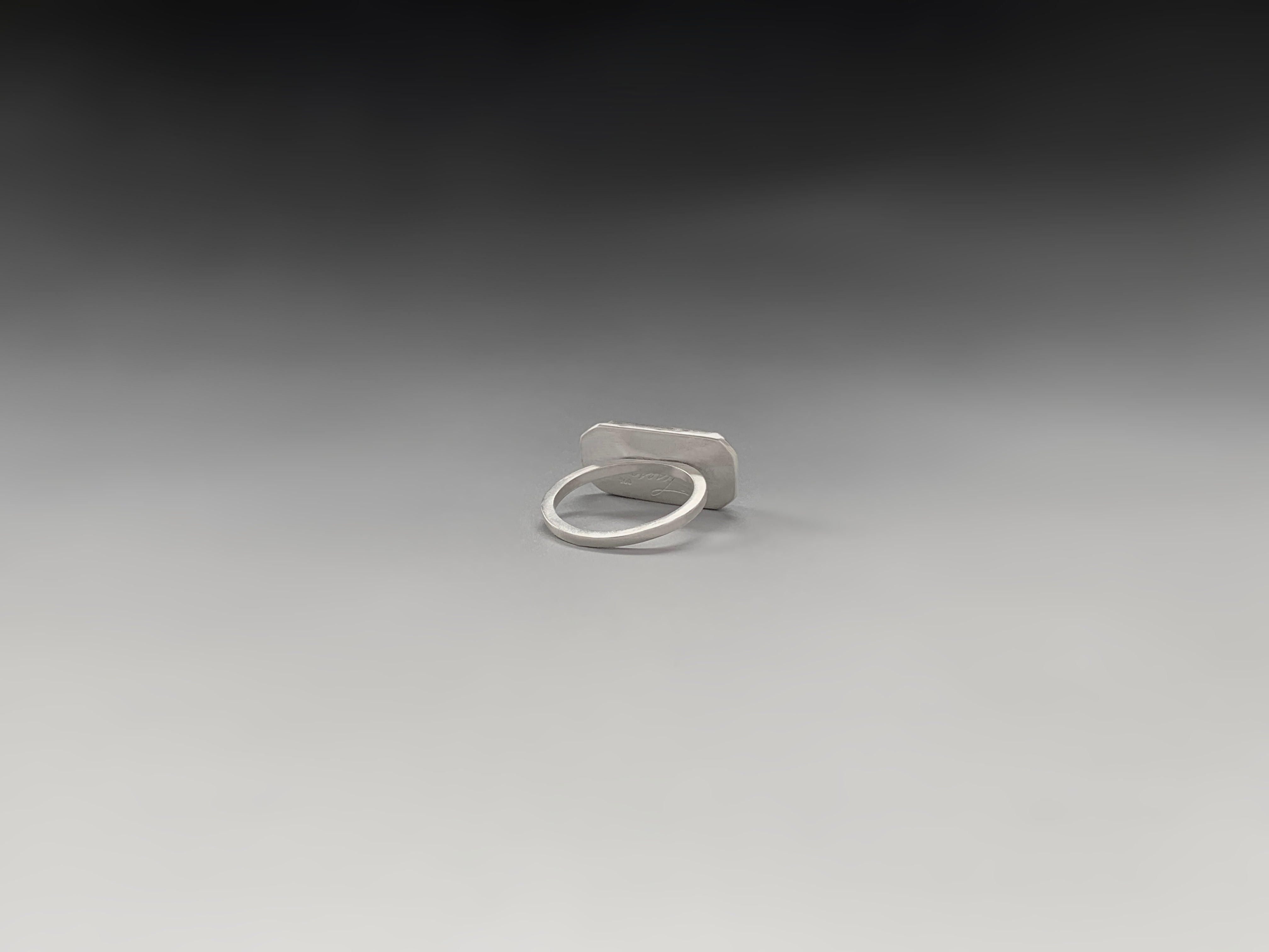 Stereoscopic End Times - Ring, Size 7