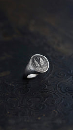 Load image into Gallery viewer, Winged Victory | Signet Ring {Size 10.5}
