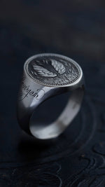 Load image into Gallery viewer, Winged Victory | Signet Ring {Size 10.5}
