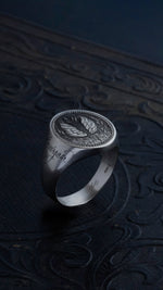 Load image into Gallery viewer, Winged Victory | Signet Ring {Size 10.5}
